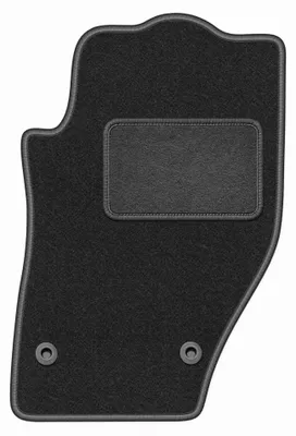 Image de Tapis conducteur en moquette pour Peugeot 308 CC 2007-2013 (cabriolet) – 1 pièce, gris graphite, sur mesure – Wielganizator LUX