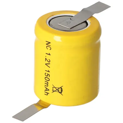 Produktbild von N-150AA Akku NiCd 1/3 AA Mignon mit Lötfahne Z-Form