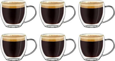 Produktbild von Thermoglas Espressoglas DG-BH 6er Set; 100ml
