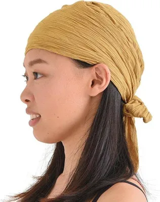 Productafbeelding van Famanu Bandana, piratenlook - mostergeel