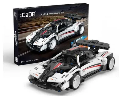 Image de CADA - Voiture de course a retrofriction blanche