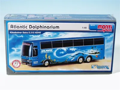 Productafbeelding van Monti 50 Atlantic Delfinarium, modelbouwpakket, schaal 1:48