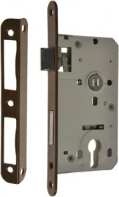 Image de Serrure à mortaiser Serrure de porte de chambre Serrure PZ 60/50 mm Z012