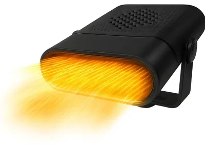 Produktbild von TurboHeat™ 12V Auto Heizung – Schnellwärmer fürs Auto | Portabler Heizlüfter: Schwarz
