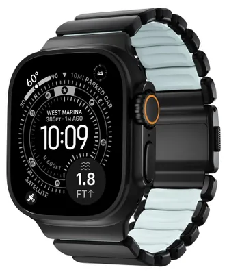 Zdjęcie produktu dla Nomad NM009896858, Band, Smartwatch, Czarny, Apple, Ultra 1-11 and SE, Tytan