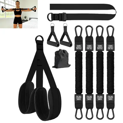 Produktbild von Pull-up Assist Band, verstellbares Klimmzugband mit Widerstand, für Krafttraining, Home Gym, ideal für Anfänger beim Klimmzug-Training