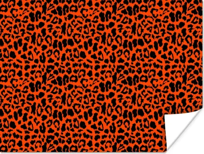 Produktbild von MuchoWow® Poster Tiermuster - Rot - Panther 160x120 cm - Foto Plakat