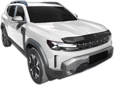 Image de Bra Capot Déflecteur Protection Pour Dacia Duster Depuis 2024 / Bigster Depuis 2025, Aérodynamique, Assemblage Facile, Aucun perçage requis