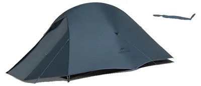 Produktbild von Trekkingzelt, Doppelwand, Leicht und Wasserdicht, Cloud2 Pro Blau