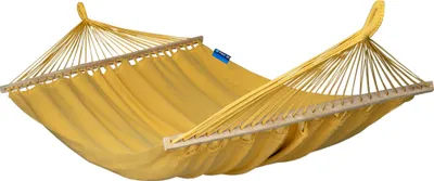 Produktbild von Potenza Stabhängematte Merida 220x160cm für 2 Personen Hängematte 100% Baumwolle, Belastbarkeit bis 200 kg Doppelhängematte