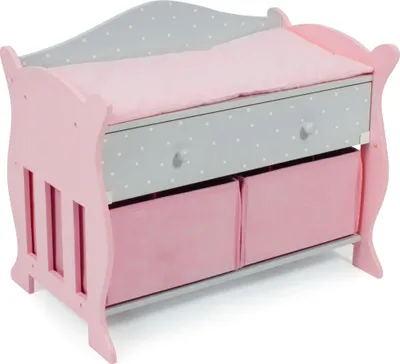 Produktbild von Bayer Chic 2000 Wickeltisch mit 3 Staufächern - Farbe: Puntos grey; 506 91