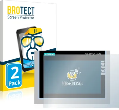 Produktbild von 2x Für Siemens Simatic HMI TP700 Comfort Schutzfolie BROTECT Displayschutz Display Schutz Folie Klar Transparent