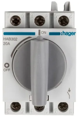 Obrázok produktu pre Hager HAB302, 380 - 415 V