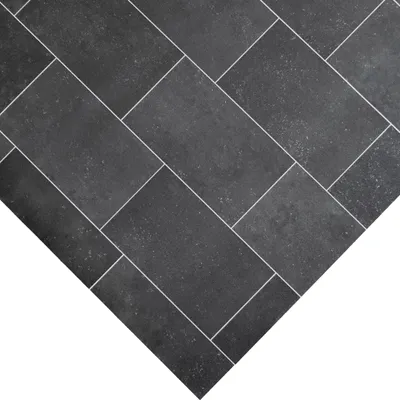Produktbild von Primaflor PVC TRONTO - Fliese Palermo - 2,00m x 1,00m - Meterware - Vinyl-Boden in Steinoptik für Küche, Wohn- und Badezimmer, Hochwertige Auslegware, Anti-Rutsch Oberfläche