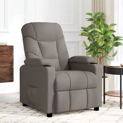 Obrázok produktu pre masážne kreslo vidaXL Taupe Fabric