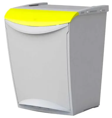 Produktbild von Denox Ecosystem Recyclingbehälter Gelb  Gelb One Size
