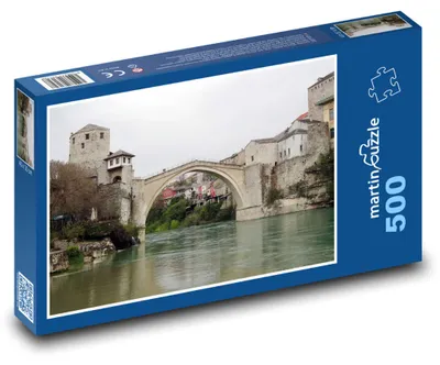 Obrázek produktu pro Puzzle 500 Mostar - Stari Most - martinpuzzle