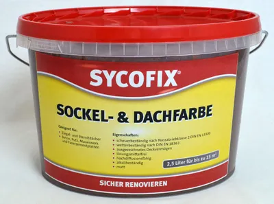 Produktbild von Sycofix Sockel- und Dachfarbe Dunkelbraun 2,5 l