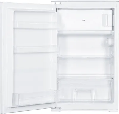 Produktbild von SCHOEPF KSE410 Einbaukühlschrank mit Gefrierfach, 118Liter Nutzinhalt, 4-Sterne-Gefrierfach, Schlepptürtechnik, LED-Beleuchtung