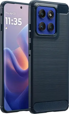 Zdjęcie produktu dla imoshion Brushed Backcover dla Motorola Edge 60 Pro - ciemnoniebieski