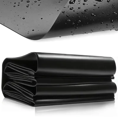 Immagine prodotto di Pellicola in HDPE per stagni, dimensioni 3x4 metri, spessore 0,2 mm, resistente ai raggi UV e durevole