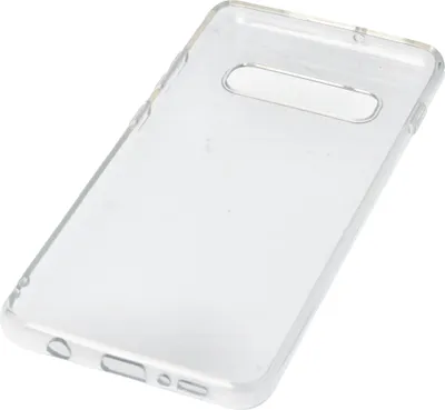 Immagine prodotto di Cover adatta per Samsung Galaxy S10 Plus - cover protettiva trasparente, antigiallo cuscino d'aria protezione goccia silicone telefono cellulare copertura robusta TPU caso