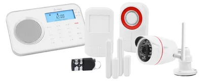 Produktbild von OLYMPIA ProHome 8791 Funk-Alarmanlagen System mit WLAN/GSM und Smart Home Funktionen