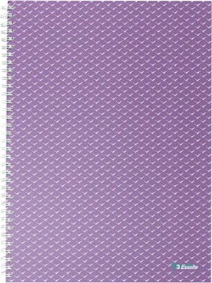 Zdjęcie produktu dla Esselte 628484, Wzór, Lawenda, A4, 80 ark., 80 g/m², Papier w linię