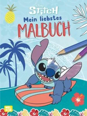 Obrázek produktu pro Disney Kreativní zábava: Stitch: Moje oblíbená omalovánka