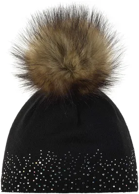 Produktbild von EISBÄR Nalin Lux Crystal, Einheitsgröße, schwarz, Wintermütze, Vollgefüttert, 80115