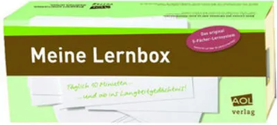 Immagine prodotto di Meine AOL-Lernbox (DIN A8)
