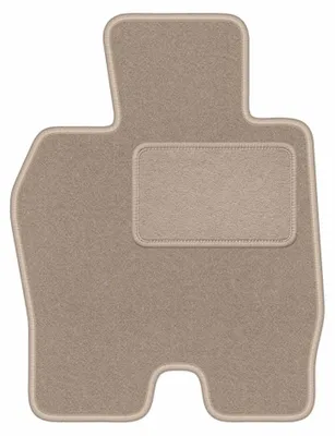 Imagen del producto de Alfombrilla conductor de moqueta para BMW i8 L12 2014-2022 (cupé) – 1 pieza, beige, a medida – Wielganizator LUX