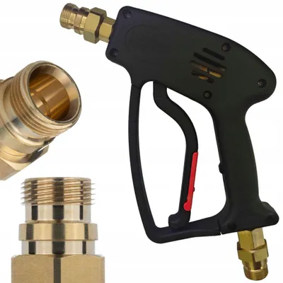 Produktbild von Hochdruckpistole Ersatzteil Easy!Lock TR22 – 350 BAR | 150°C | 40 l/min | Ergonomisch mit Abzugssperre | kompatibel mit Hochdruckreiniger Kärcher HD HDS Modelle