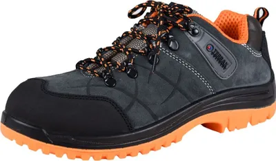Obrázok produktu pre Bezpečnostná obuv TERRAX WORKWEAR S1P, sivá/ oranžová, farba:sivá/ oranžová, veľkosť:41