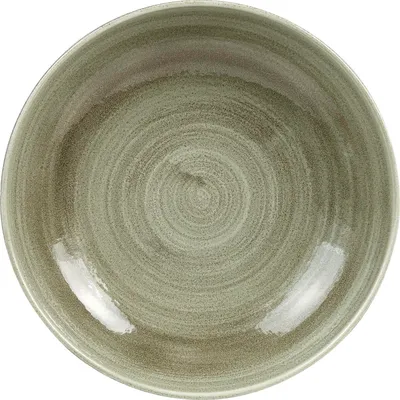Produktbild von CHURCHILL Stonecast Burnished Green Teller tief, Coup, ø: 248 mm