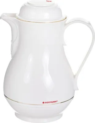 Obrázok produktu pre ROTPUNKT 330 IVORY Termoska Džbán 1 l Sklenená vložka Ecru