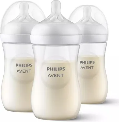 Produktbild von Philips AVENT Natural Response SCY903/03 Babyflasche 260ml, mittlere Durchflussrate