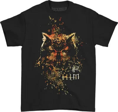 Produktbild von Him - T-Shirt für Herren/Damen Uni RO8498 (L) (Schwarz)