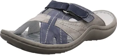 Produktbild von Krisbut Damen Pantolette weiß/blau