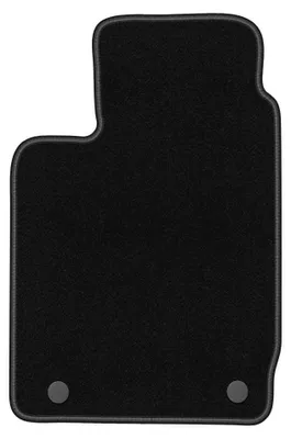 Immagine prodotto di Tappetino guidatore in moquette per Renault Clio II 1998-2005 (hatchback) – 1 pezzo, nero, su misura – Wielganizator BASIC