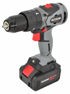 Productafbeelding van Hoozar schroefboormachine met borstelloze motor, 18V, 1x 5.0Ah accu, 80Nm, model CDH80BL-T1