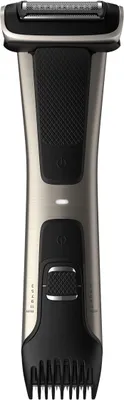 Produktbild von Philips 7000 series Bodygroom Series 7000 BG7025/15 Wasserfester Trimmer für Körper und Intimbereich, Nass & Trocken, Selbstschärfende Rollen, Keine Wartung – muss nicht geölt werden, Wechselstrom/Batterie, Schwarz