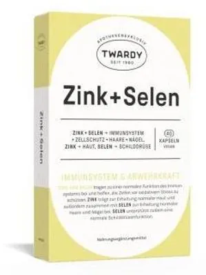 Zdjęcie produktu dla Kapsułki Zinc+Selenium vegan 40 kapsułek