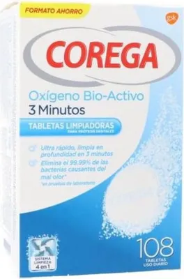 Produktbild von Corega Bioaktiver Sauerstoff 108u