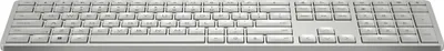 Obrázek produktu pro HP Programovatelná bezdrátová klávesnice 970, Bezdrátový, Bluetooth, Stříbrná