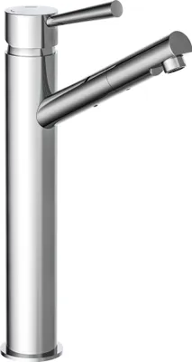 Produktbild von SCHÜTTE Waschtischarmatur CORNWALL, Design Wasserhahn Bad für Aufsatz-Waschbecken, Chrom