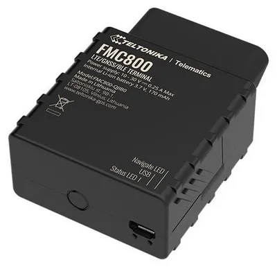 Produktbild von Teltonika FMC800 GPS OBD-II 4G LTE Cat 1 Tracker mit Bluetooth 4.0 und eSIM