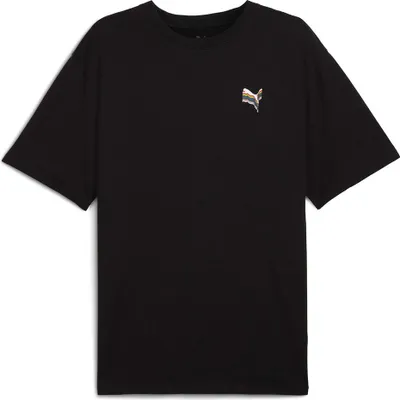 Immagine prodotto di Puma Select Equal Love Confederation Maglietta a maniche corte dal taglio rilassato Nero S Uomo,Donna Nero S