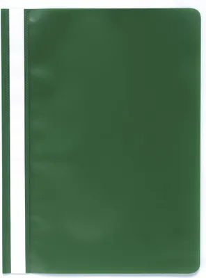 Produktbild von Exacompta 449215B A4-Sichtordner, dunkelgrün, mit Etikettenstreifen