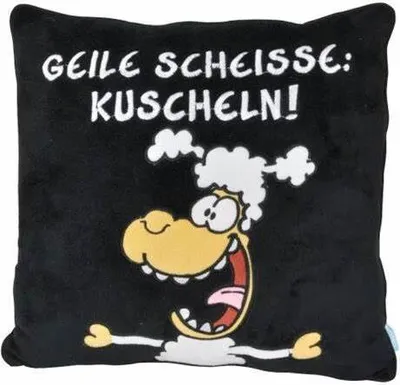 Produktbild von Ralph Ruthe - Kissen "Kuscheln"